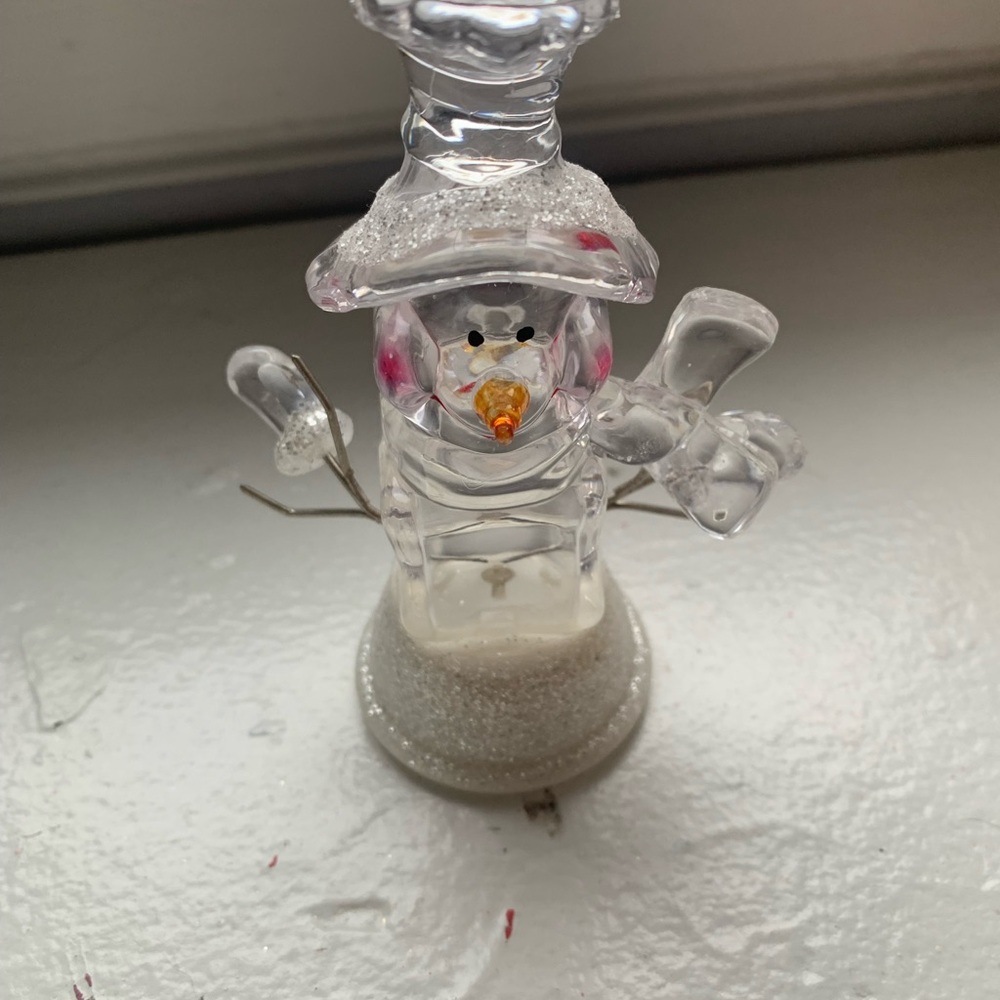 Festive Glass &  Plastic Holiday Figurines Set Of 3
4/$20 - Picture 6 of 7